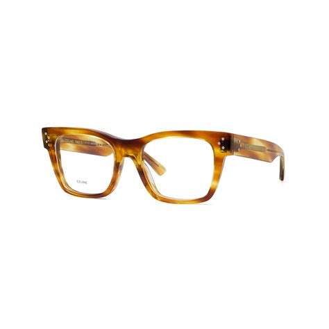 NEW Celine CL50039I Thick Rim Eyeglasses Frames Brown